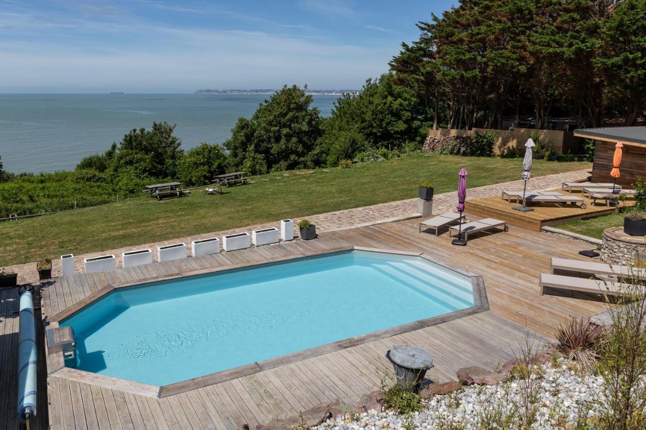 Bed and Breakfast Domaine Du Grand Bec Villerville Exteriér fotografie
