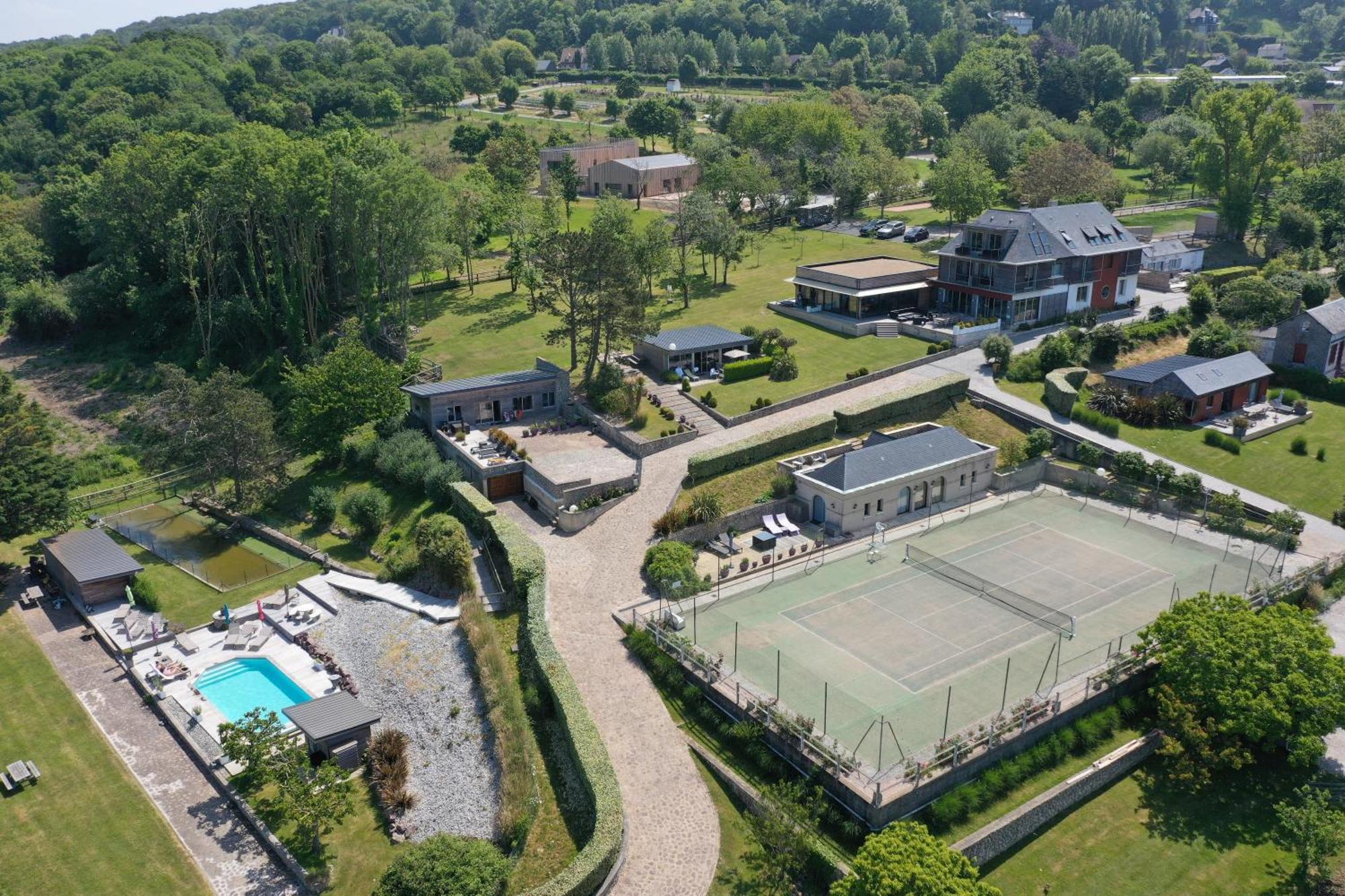 Bed and Breakfast Domaine Du Grand Bec Villerville Exteriér fotografie